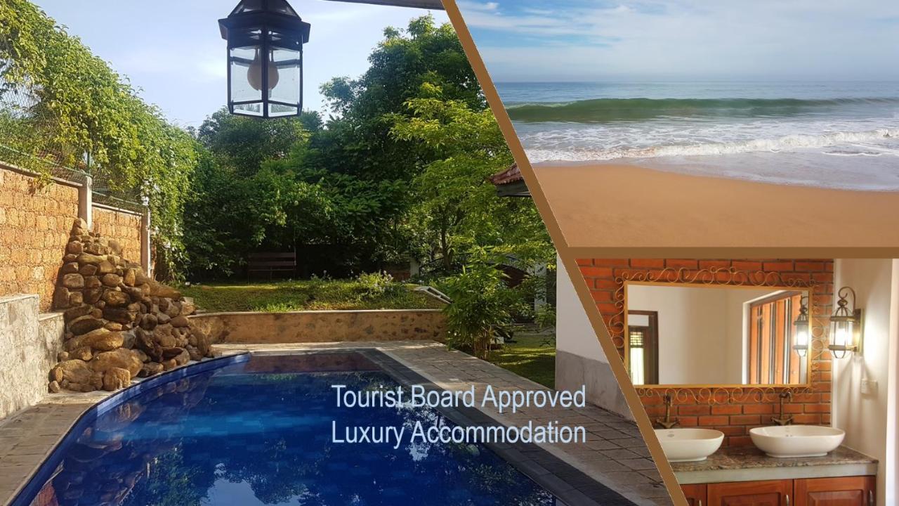 Siriniwasa Luxury Villa With Private Pool Induruwa Εξωτερικό φωτογραφία